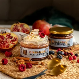 Ryžový dezert so škoricou