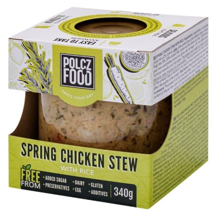 Jarné kuracie ragú s ryžou