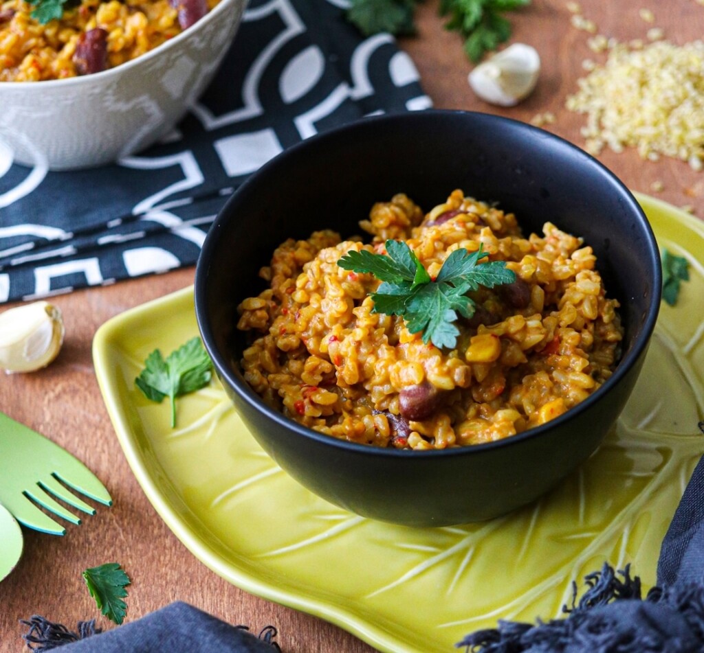 spórolós menük - rizottó bulgurból